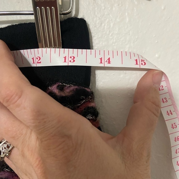 Anthropologie Knitted & Knotted Violet Vibrations mohair wool skirt size 6 EUC - Picture 5 of 11